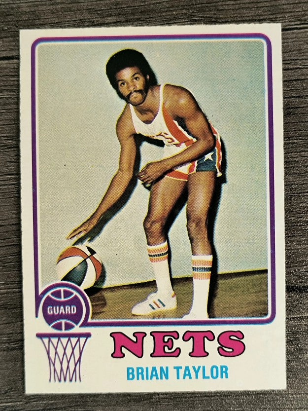 1973-74 Topps #226 Brian Taylor RC (NM)