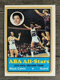 1973-74 Topps #230 Mack Calvin AS2 (EX)