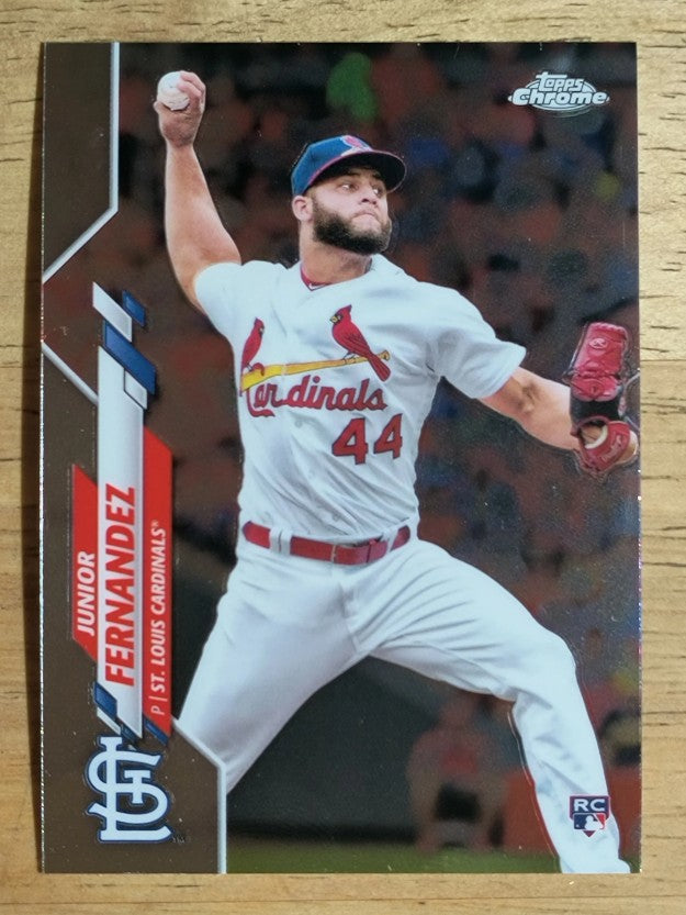 2020 Topps Chrome #162 Junior Fernandez RC