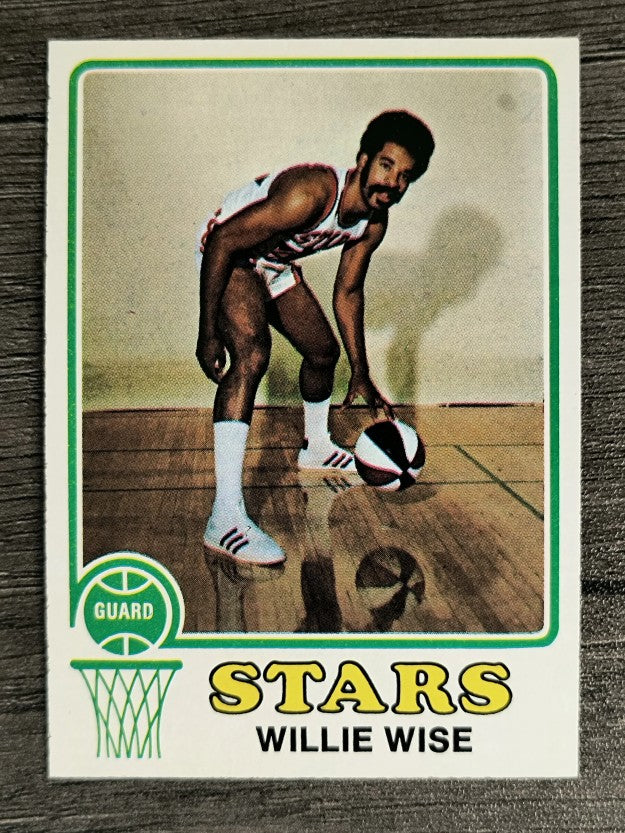 1973-74 Topps #245 Willie Wise (NMMT)