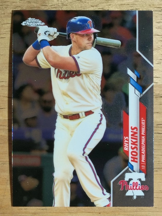 2020 Topps Chrome #184 Rhys Hoskins
