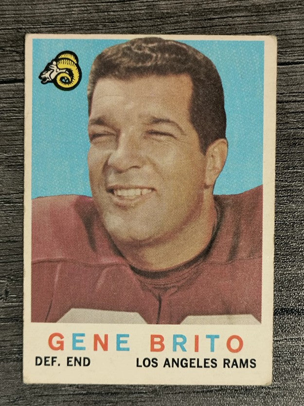 1959 Topps #2 Gene Brito (VG)