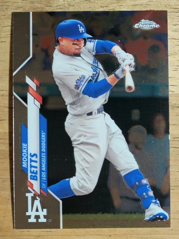 2020 Topps Chrome #100 Mookie Betts