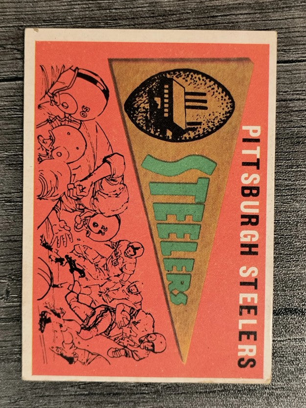1959 Topps #9 Steelers Pennant (VG)