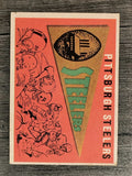 1959 Topps #9 Steelers Pennant (VG)