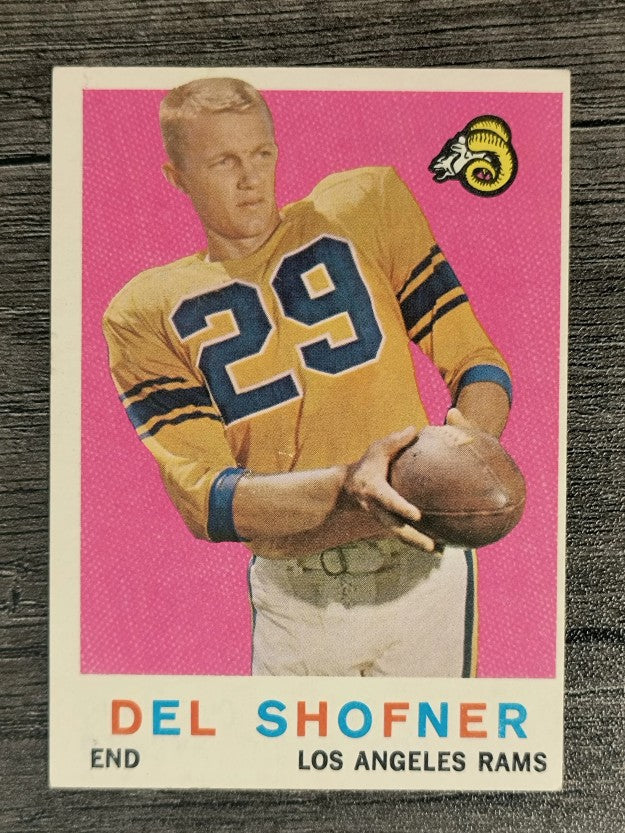 1959 Topps #15 Del Shofner RC (EXMT)