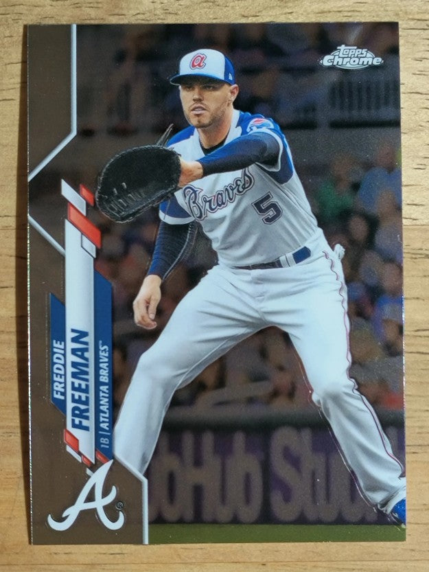 2020 Topps Chrome #131 Freddie Freeman