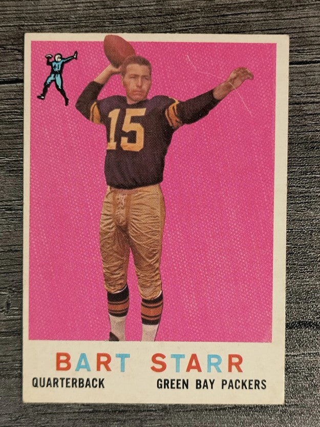 1959 Topps #23 Bart Starr (EX)
