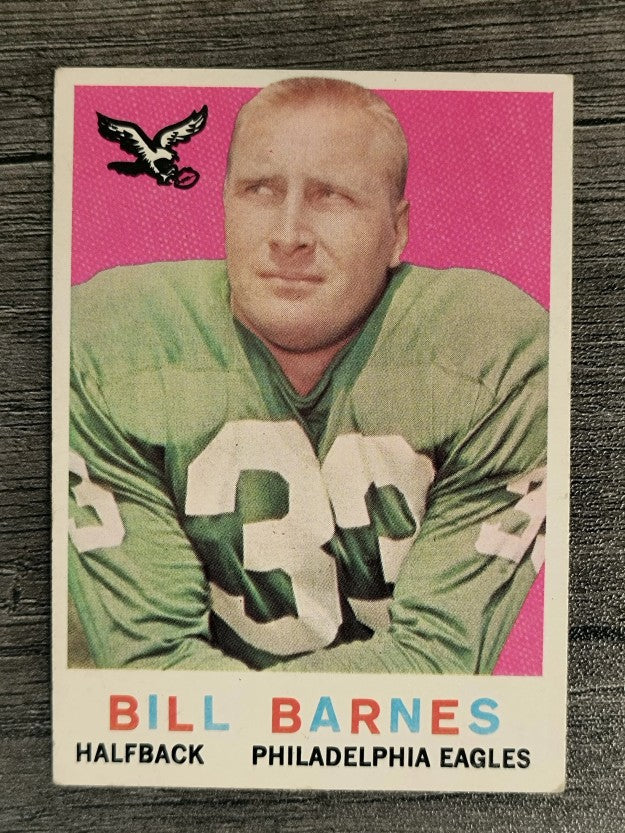 1959 Topps #25 Bill Barnes (VGEX)