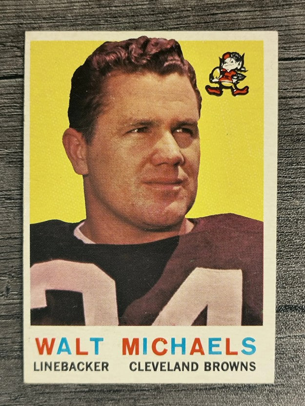 1959 Topps #26 Walt Michaels (VG)