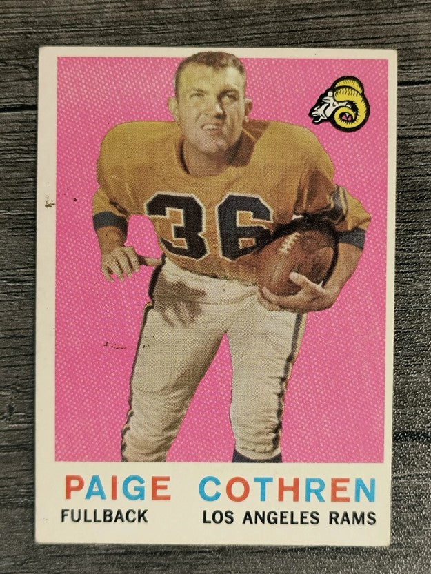 1959 Topps #28 Paige Cothren (EX)