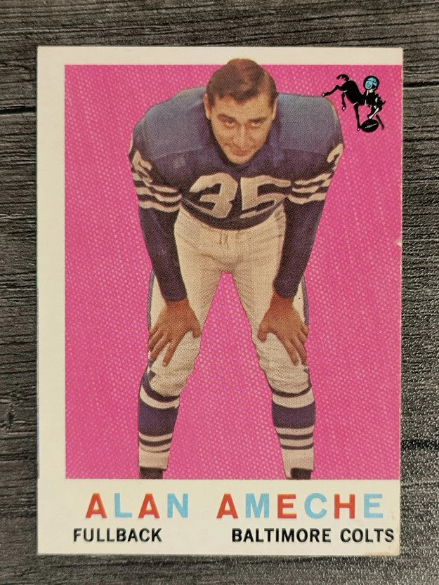 1959 Topps #30 Alan Ameche (VGEX)