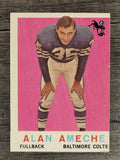 1959 Topps #30 Alan Ameche (VGEX)