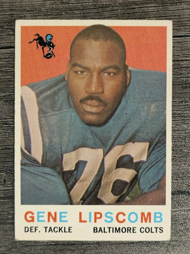 1959 Topps #36 Gene Lipscomb RC (VG)