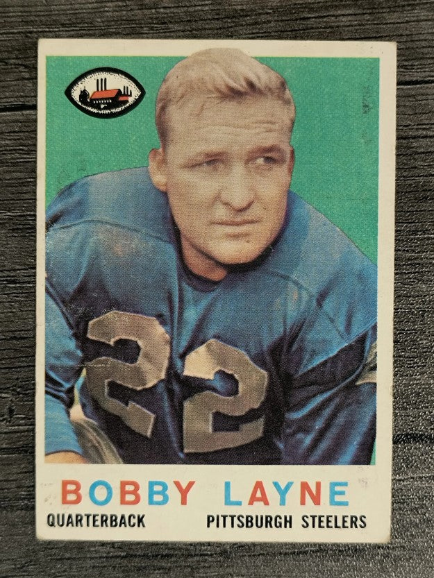 1959 Topps #40 Bobby Layne (VG)
