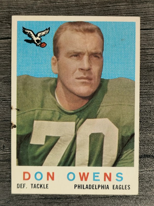1959 Topps #47 Don Owens RC (VG)