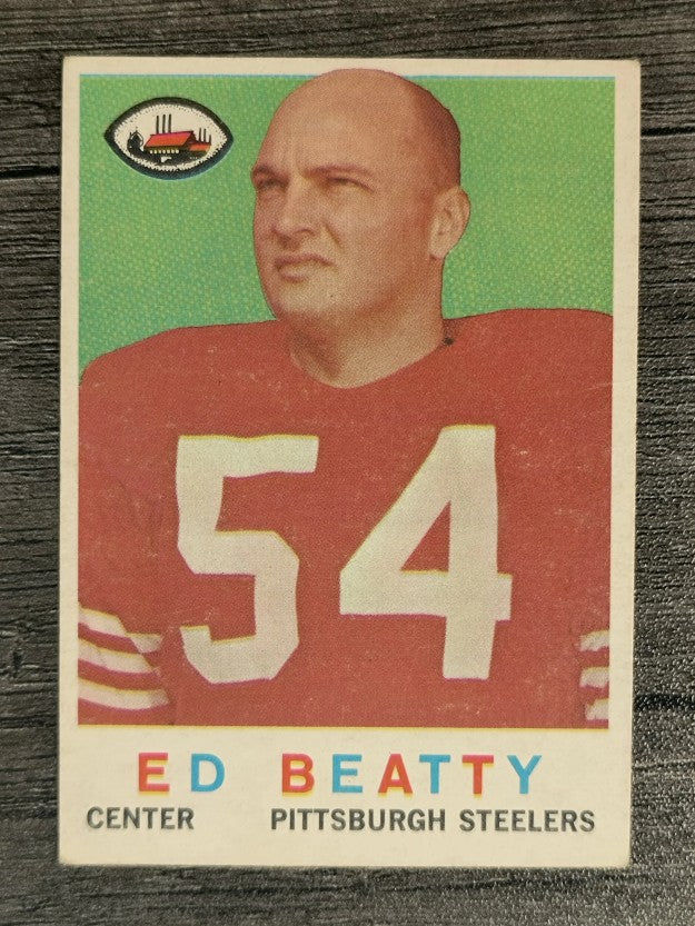1959 Topps #48 Ed Beatty RC (VGEX)