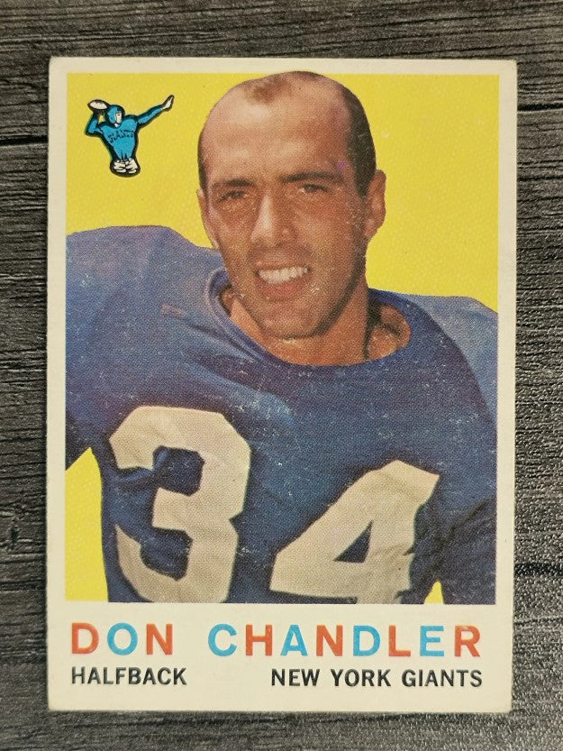 1959 Topps #49 Don Chandler (VG)