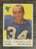 1959 Topps #49 Don Chandler (VG)