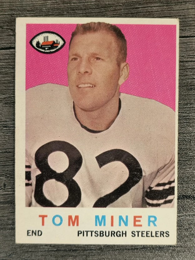 1959 Topps #52 Tom Miner RC (VGEX)