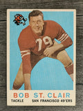 1959 Topps #58 Bob St.Clair (GOOD)