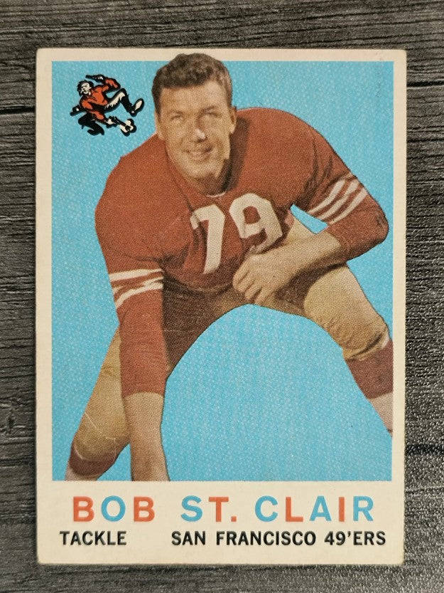 1959 Topps #58 Bob St.Clair (GOOD)