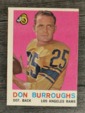 1959 Topps #59 Don Burroughs RC (VG)