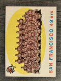 1959 Topps #61 San Francisco 49ers CL (VG)