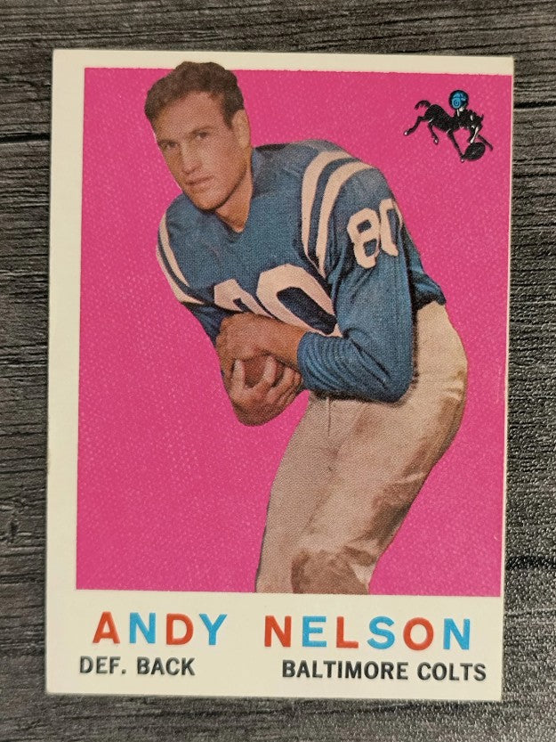 1959 Topps #62 Andy Nelson RC (VGEX)