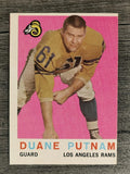 1959 Topps #67 Duane Putnam (VGEX)