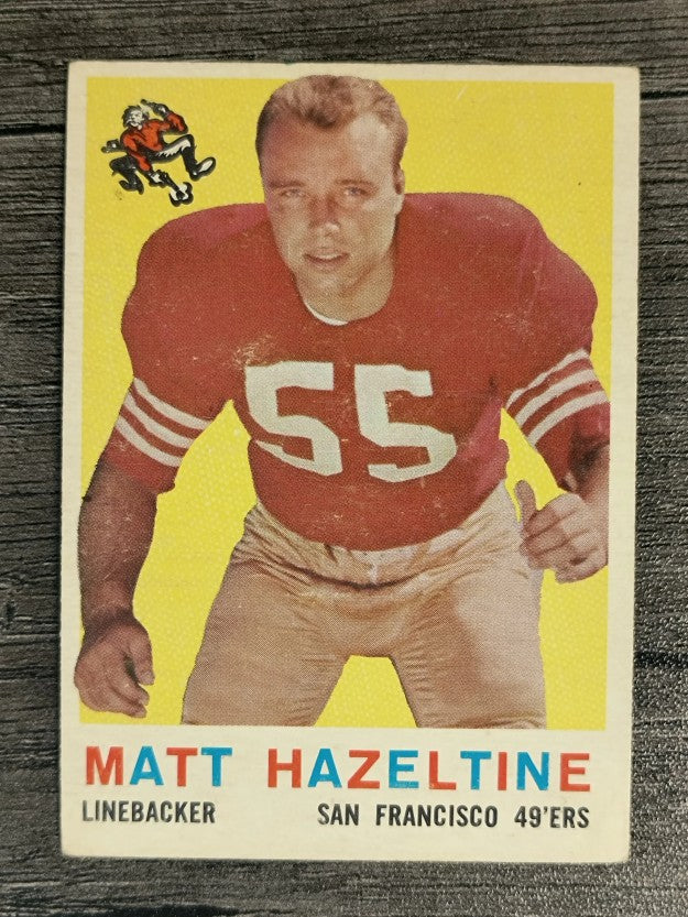 1959 Topps #72 Matt Hazeltine (EX)