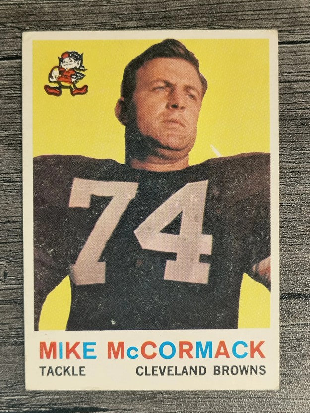 1959 Topps #74 Mike McCormack (VGEX)