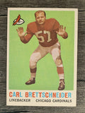 1959 Topps #81 Carl Brettschneider (EX)