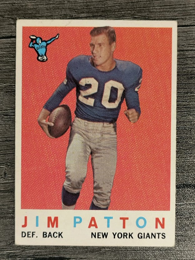 1959 Topps #87 Jim Patton (EX)