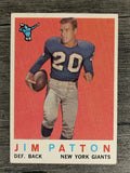 1959 Topps #87 Jim Patton (EX)