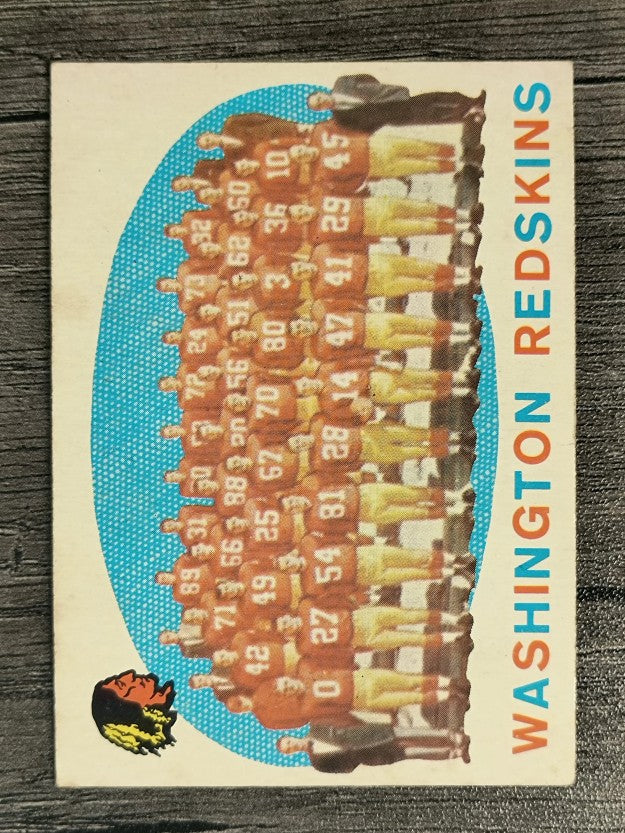 1959 Topps #91 Washington Redskins CL (VGEX)