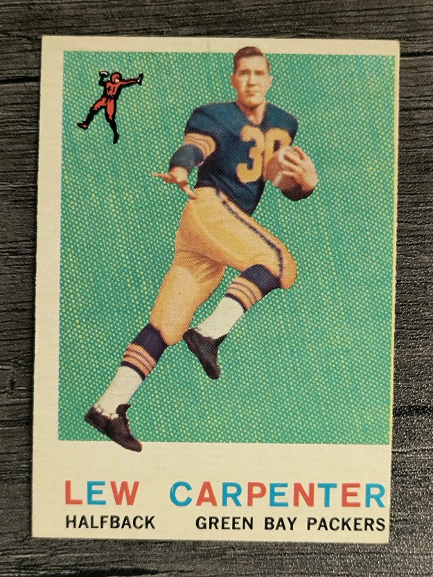 1959 Topps #95 Lew Carpenter RC (VGEX)