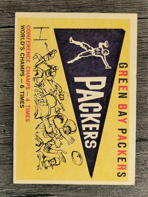 1959 Topps #98 Packers Pennant (EX)