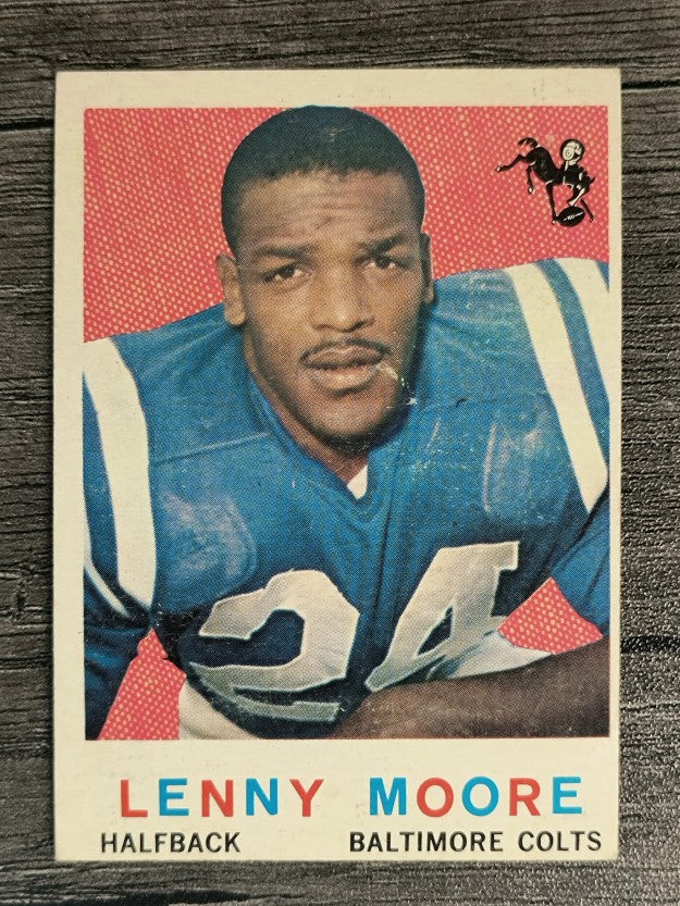 1959 Topps #100 Lenny Moore (VGEX)