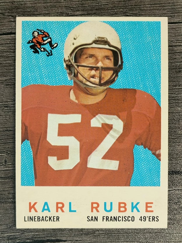 1959 Topps #112 Karl Rubke RC (EXMT)
