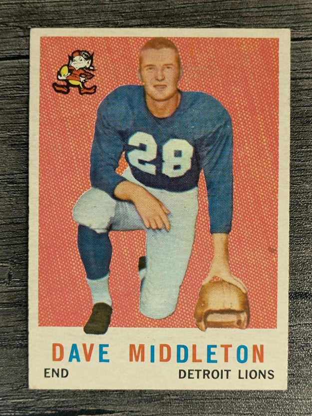 1959 Topps #113 Dave Middleton (EX)