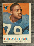 1959 Topps #114 Roosevelt Brown (VGEX)