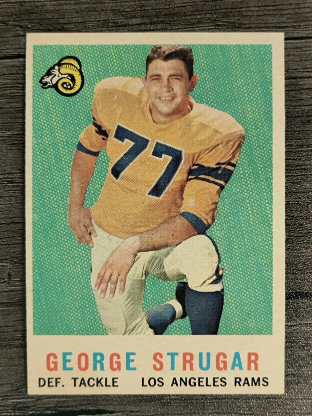 1959 Topps #121 George Strugar RC (NM)