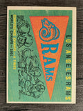 1959 Topps #126 Rams Pennant (EX)