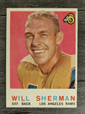 1959 Topps #127 Willard Sherman (EX)