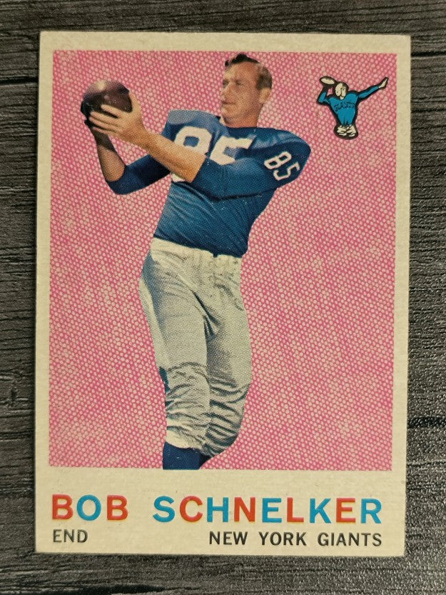 1959 Topps #128 Bob Schnelker (EX)