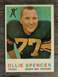 1959 Topps #129 Ollie Spencer RC (EX)