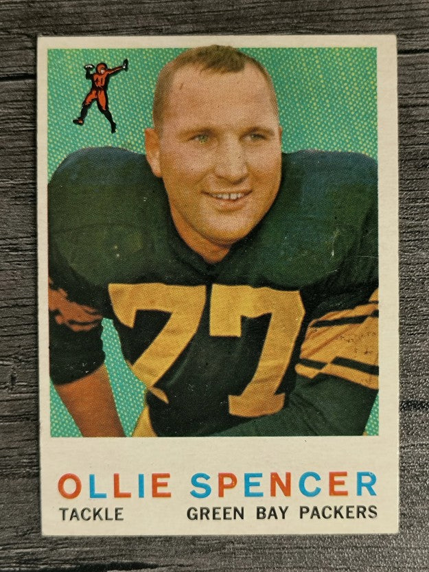 1959 Topps #129 Ollie Spencer RC (EX)