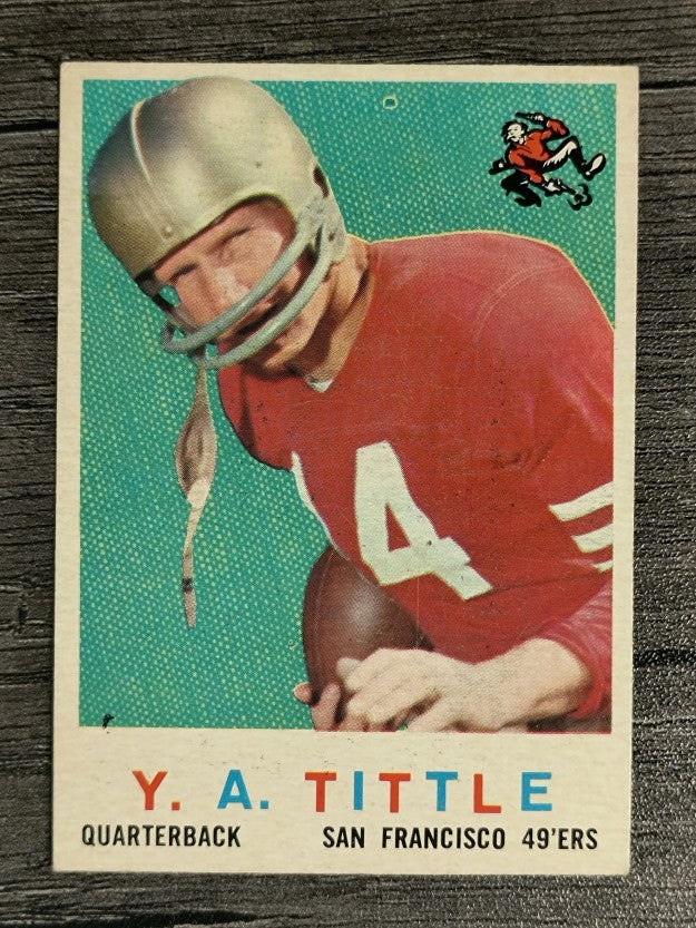 1959 Topps #130 Y.A.Tittle (EXMT)