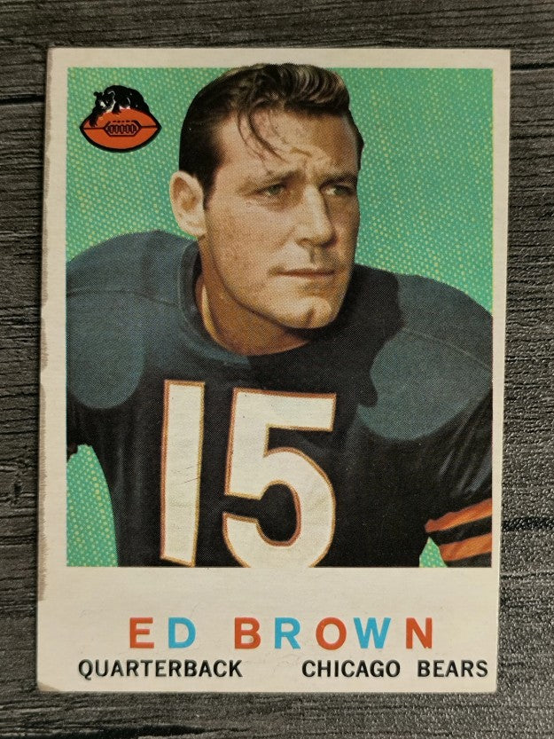 1959 Topps #137 Ed Brown (VGEX)